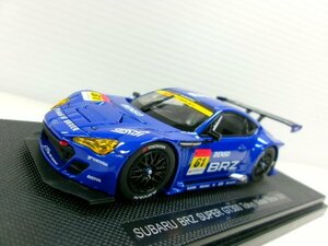 エブロ 1/43 スバル BRZ #61 スーパーGT 300 東京モーターショー 2011 (6144-210)