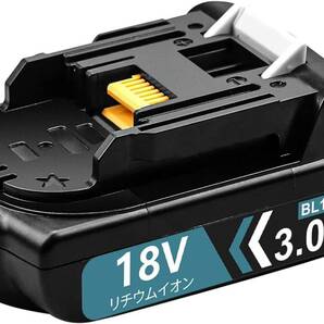【新品】VANKO マキタ互換バッテリー 18V BL1830B 3.0A 3000mAh 薄型軽量 リチウムイオン電池 CE/PSE認証済みの画像1