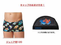 新品/アリーナ arena/ディズニー 100周年特別デザイン！ 競泳 トレーニング水着 ☆ 男の子用 ジュニア 120 _画像1