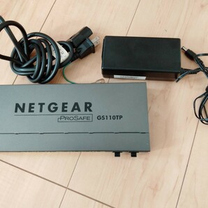 NETGEAR GS110TP PoE HUB 15.4W給電 ギガビット 8ポート スマートスイッチ SFP