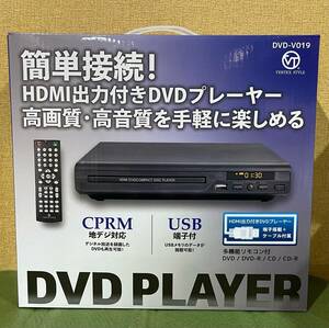 格安!! 99円スタート!! VERTEX ヴァーテックス コンパクトDVDプレイヤー DVD-V019