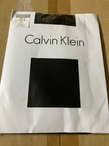 calvin klein opaque rib M-L ブラック カルバンクライン オペーク リブ 柄 黒 グンゼ パンスト タイツ ストッキング