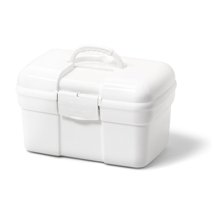 * all white * tray attaching carrying case carrying case tray attaching protection case storage case toolbox first-aid kit storage box 