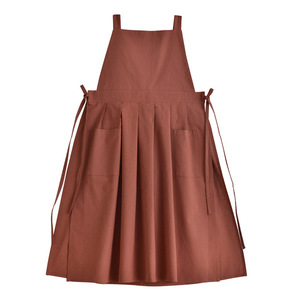 * red * apron pmyep18 apron lady's gya The - Cafe apron Work apron front . apron soft waterproof ventilation sleeveless 