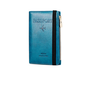 * blue * passport case dkppo02 passport case passport purse skimming prevention stylish simple 