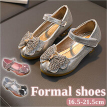 ☆ シルバー ☆ 27(16.5cm) ☆ フォーマルシューズ 女の子 pmyshoesce76 フォーマルシューズ 女の子 子供靴 キッズシューズ ドレスシューズ_画像3