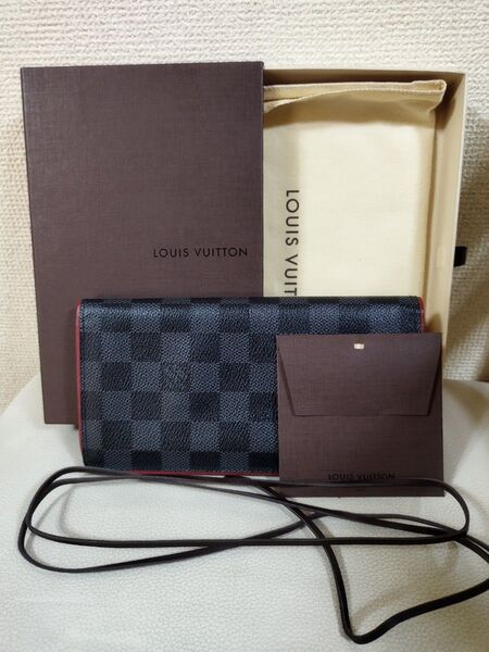 LOUIS VUITTON ダミエ グラフィット ポルトフォイユ ブラザ