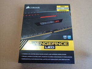 [値下げ]CORSAIR VENGEANCE LED CMU64GX4M4C3000C15R DDR4-3000 64GB（16GBx4枚） DIMM