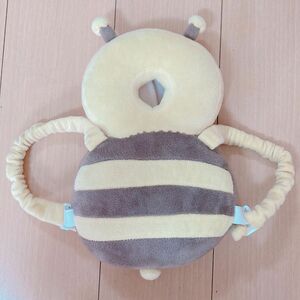 赤ちゃんのヘッドガード　リュック型　（ミツバチ）