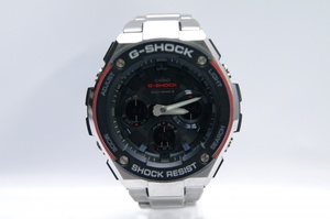 1* カシオ G-SHOCK GST-W100D 電波ソーラー 腕時計 CASIO マルチバンド G-STEEL