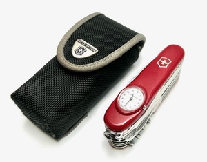 レターパック発送可　時計 ケース 付き！ Victorinox ビクトリノックス スイスチャンプ ナイフ 十徳 はさみ ペンチ ドライバー ペン