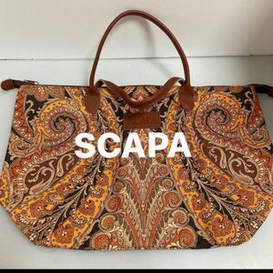 トートバッグ　SCAPA スキャパ　