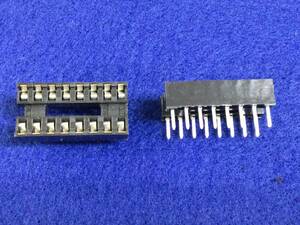 IC socket 16 pin DICF-16C[ prompt decision immediate sending ] Japan Air Lines electron JAE [176PyK/306929M] JAE IC Socket 16 pin 4 piece set 