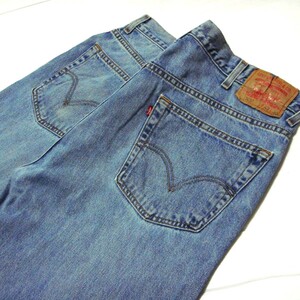 ■14oz デニム ^^ リーバイス505 ■ W[40inch] 実寸98cm L76cm [股に擦れ無し] アメリカ USA古着 M12 送料520■W38 W40大量出品■