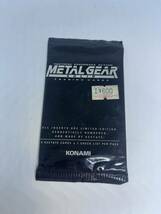 メタルギア METAL GEAR ソリッド トレーディングカード TCG カード 1パック 新品未開封_画像1