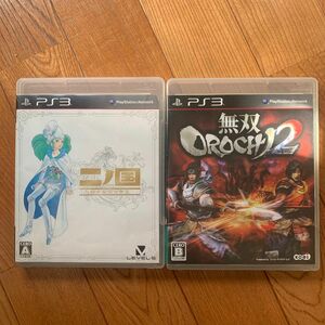 PS3 ソフト　セット　二ノ国　& 無双orochi２