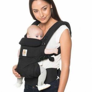 オムニ360 ブラック エルゴベビー 抱っこ紐 ergobaby エルゴ 抱っこひも赤ちゃん　コットン