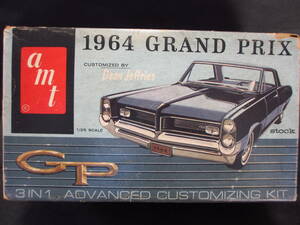 AMT 1/25 1964 ポンティアック グランプリ オリジナル未組立キット (AMT 1964 Pontiac Grand Prix 3in1 Advanced Customizing Kit) 