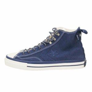 美品 CONVERSE SKATEBOARDING コンバース スケートボーディング 26cm CX-PRO SK BoTT HI + 1SD337 ボット ネイビー 24002296