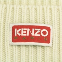 KENZO ケンゾー ニット帽 FD68BU180KWA BEANIE ビーニー ニットキャップ オフホワイト 22000092_画像4