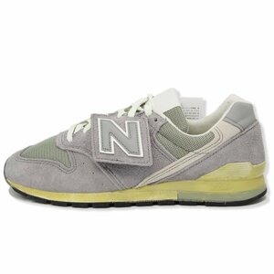 未使用 New Balance ニューバランス 26cm CM996HK2 35周年 アニバーサリーモデル ヴィンテージ加工 刺繍 グレー 35002430