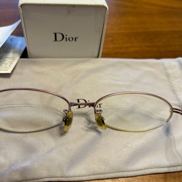 眼鏡DIOR クリスチャンディオール 眼鏡 MADE IN JAPAN 正規品(週末特別価格)