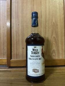 WILD TURKEY バーボン ウイスキー シェリーシグネチャー 10年 古酒 箱無し