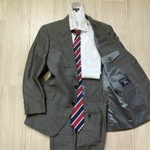 BURBERRY　バーバリー　AB3 ( S相当) グレー　スーツ　ウール　背抜き　2B　セットアップ メンズ_画像1