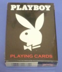 ★未開封のPLAYBOY PLAYING CARDS 2003:BICYCLE製トランプ(２１年前のプレミアム物？):１個:カード・ゲーム等がご趣味、ご理解のある方向き