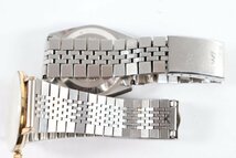 【2点】SEIKO セイコー ロードマチック 5606-7000 /Seiko Cronos セイコー クロノス 15001A 14KGF メンズ 腕時計 0509-TE_画像5