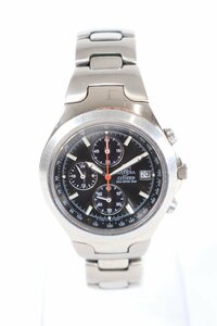 CITIZEN シチズン ATTESA アテッサ Eco-Drive DUO チタニウム 裏スケルトン B510-H23168 メンズ 腕時計 0412-TE