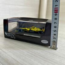 【A0202-2】未使用中古品『HOT WHEELS 1/43 JORDAN EJ11 Jarno Trulli ホットウィール ヤルノ トゥルーリ』モデルミニカー レーシングカー_画像10