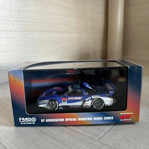 【A0204-3】未開封中古品『EBBRO エブロ 1/43 RAYBRIG NSX 2005 Super GT'05 No.100』 モデルミニカー レーシングカー （同梱可）