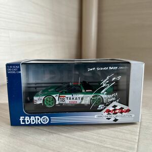 【A0204-7】未使用中古品『EBBRO エブロ 1/43 TAKATA DOME NSX 2004 Suzuka 1000Km No.18』 モデルミニカー レーシングカー （同梱可）