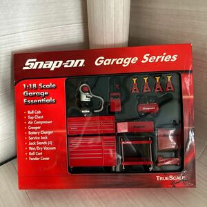 【A0232】TSM 1/18 スナップオン ガレージツールセット Snap-on Garage Series Garage Essentials 工具箱 