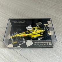 【A0236-1】『1/43 ミニチャンプス JORDAN MUGEN HONDA EJ10 佐藤琢磨 1st F1 Test,Jerez Dec.7th 2000』 モデルミニカー レーシングカー_画像7