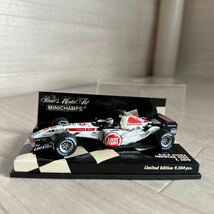 【A0237-2】『ミニチャンプス 1/43 BAR HONDA SHOWCAR 2005 T.SATO ♯4』 モデルミニカー レーシングカー_画像3