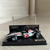 【A0238-12】『1/43 ミニチャンプス ジャパンパワー BAR HONDA 007 Takuma Sato ♯4 佐藤琢磨』 モデルミニカー レーシングカー（同梱可）_画像1