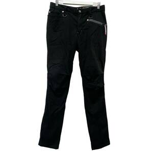 【美品】 HYOD ヒョウドウ スポーツデニムパンツ SPORTS DENIM ジップ 黒系 ブラック系 サイズ32（81センチ）　5781-80