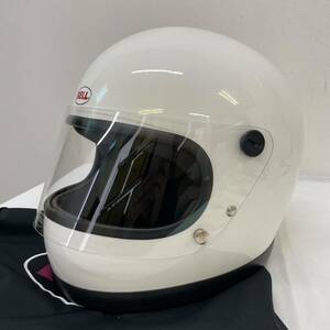 【美品】 BELL STAR2 ベル スター2 ホワイト フェイスヘルメット 　白系　ホワイト系　XLサイズ　5989-100