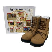 【美品】 WILDWING ワイルドウィング 厚底ファルコンライディングブーツ WWM-0001ATU 　茶色系　ブラウン系　25.5㎝　5875-120_画像1