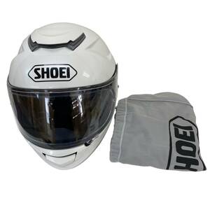 【美品】 SHOEI ショウエイ フルフェイスヘルメット GT-AIR 　白系　ホワイト系　L（59㎝）　6208-100