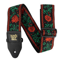 アーニーボール ストラップ ERNIE BALL 5361 WESTERN ROSE Jacquard Strap ギターストラップ_画像1