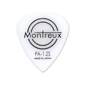 Montreux PA-1.2S White No.3933 ギターピック×12枚