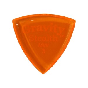 グラビティ ピック GRAVITY GUITAR PICKS Stealth -Mini- GSSM3P 3.0mm Orange ピック