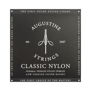 AUGUSTINE BLACK SET×6SET オーガスチン 黒 クラシックギター弦の画像1