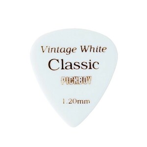 PICKBOY GP-03/120 Vintage Classic White 1.20mm ギターピック×10枚