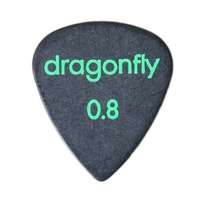 ギターピック 10枚 セット ドラゴンフライ 0.8mm PICK TD 0.8 BLACK dragonfly