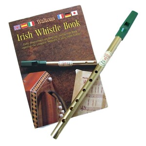 WALTONSworu ton z1504 TIN WHISTLE 6 pieces national language instructions attaching tin whistle 