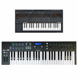 ARTURIAa- Tria MINIFREAK V + KeyLab Essential 49 BK SET software synthesizer Mini freak keyboard band ru set 